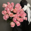 Букет из 29 розовых эквадорских роз 50см сорта be sweet