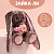 Мягкая игрушка «Li с цветами», зайка